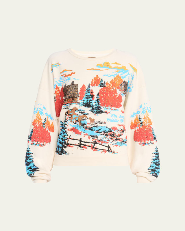 The Drop Square Graphic Crewneck Sweatshirt
